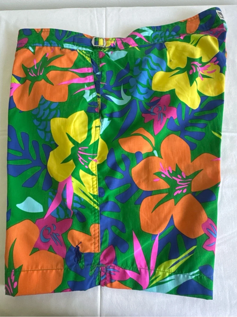 Polo Ralph Lauren Maine II Floral Swim Trunks Board Shorts Men’s Size 38 NWT
